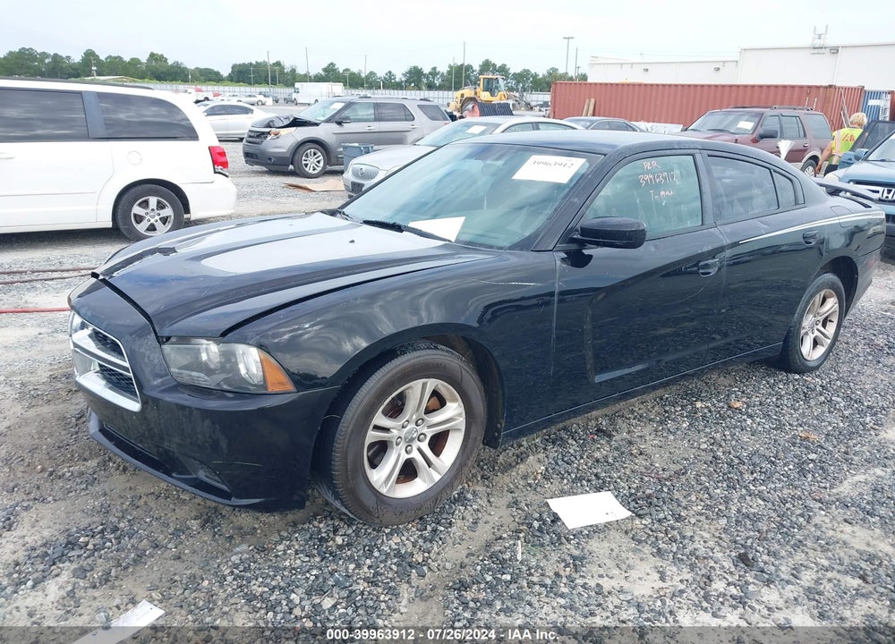 2013 DODGE CHARGER SE VIN: 2C3CDXBG1DH689136