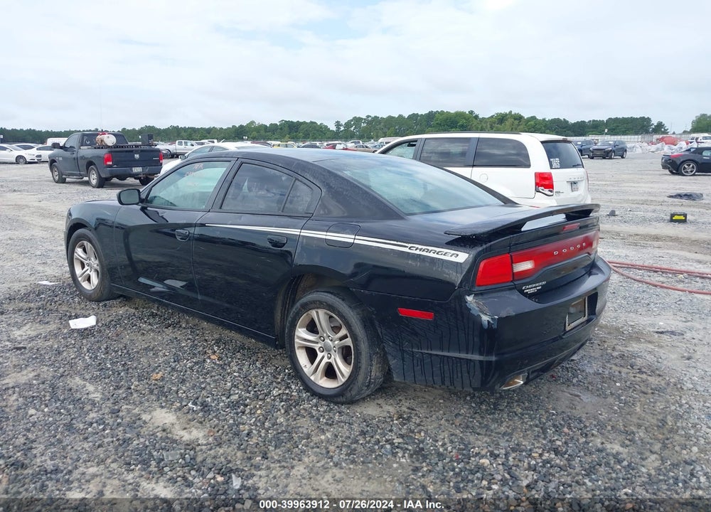 2013 DODGE CHARGER SE VIN: 2C3CDXBG1DH689136
