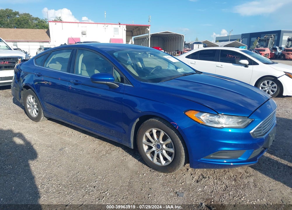 2017 FORD FUSION S VIN: 3FA6P0G76HR319607