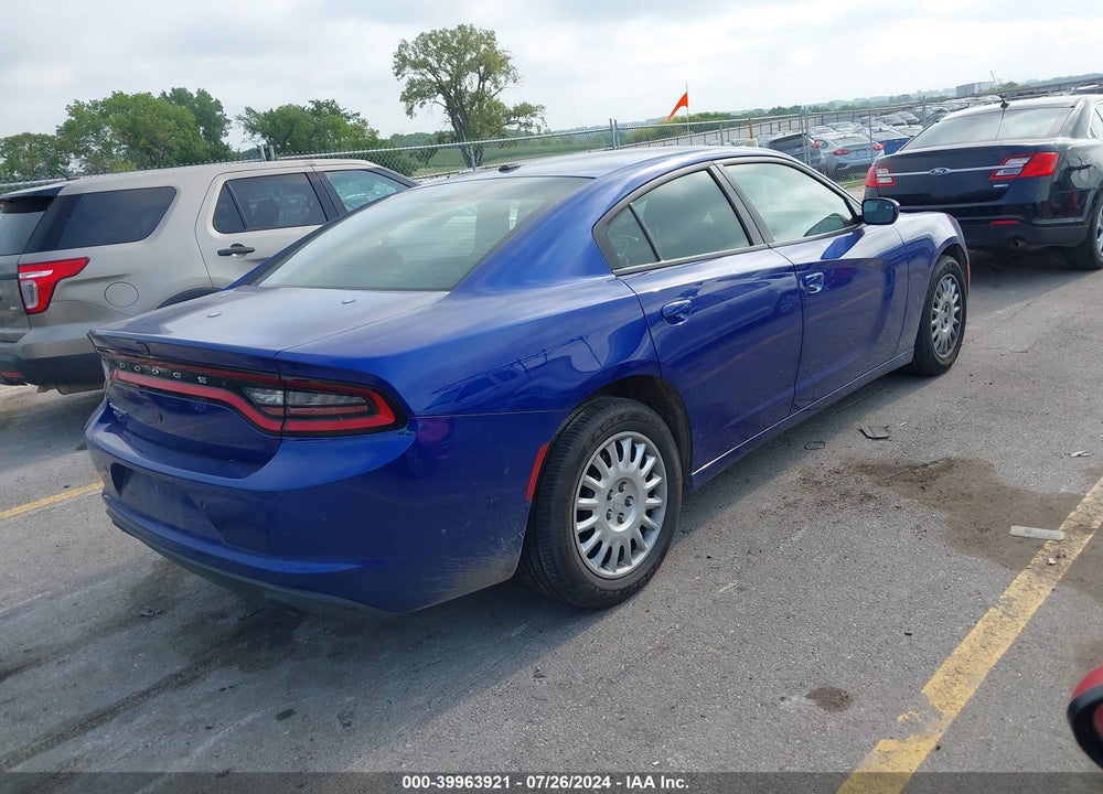 2019 DODGE CHARGER POLICE AWD VIN: 2C3CDXKT8KH755336