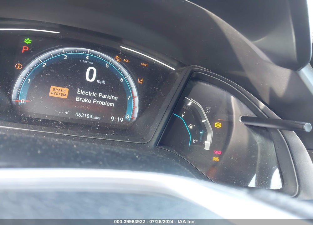 2020 HONDA CIVIC LX VIN: 19XFC2F62LE006497