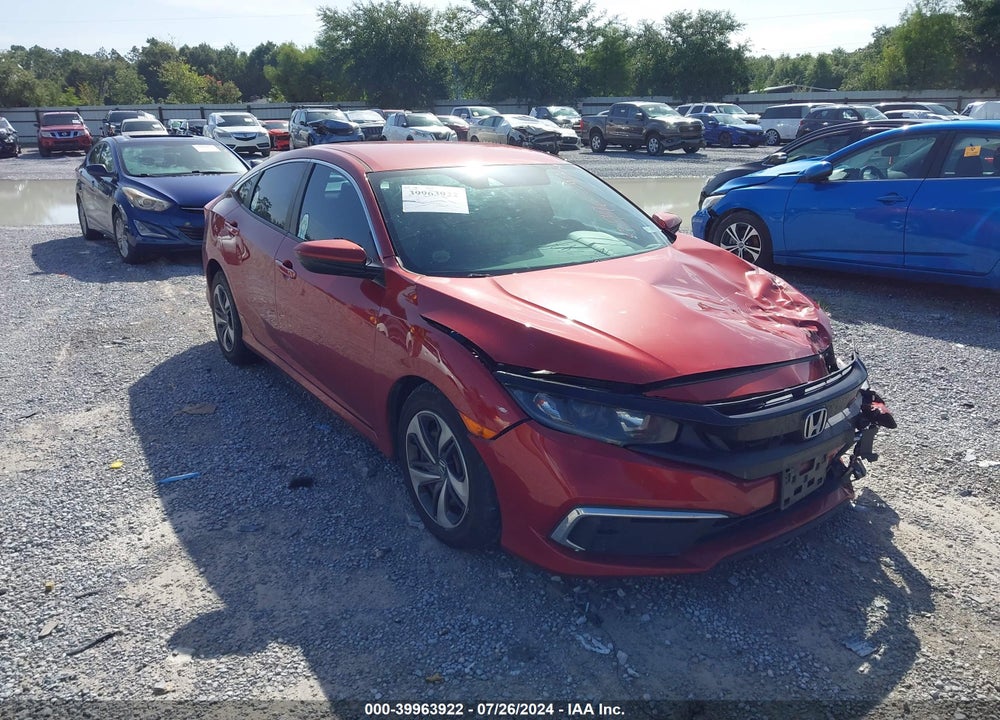 2020 HONDA CIVIC LX VIN: 19XFC2F62LE006497