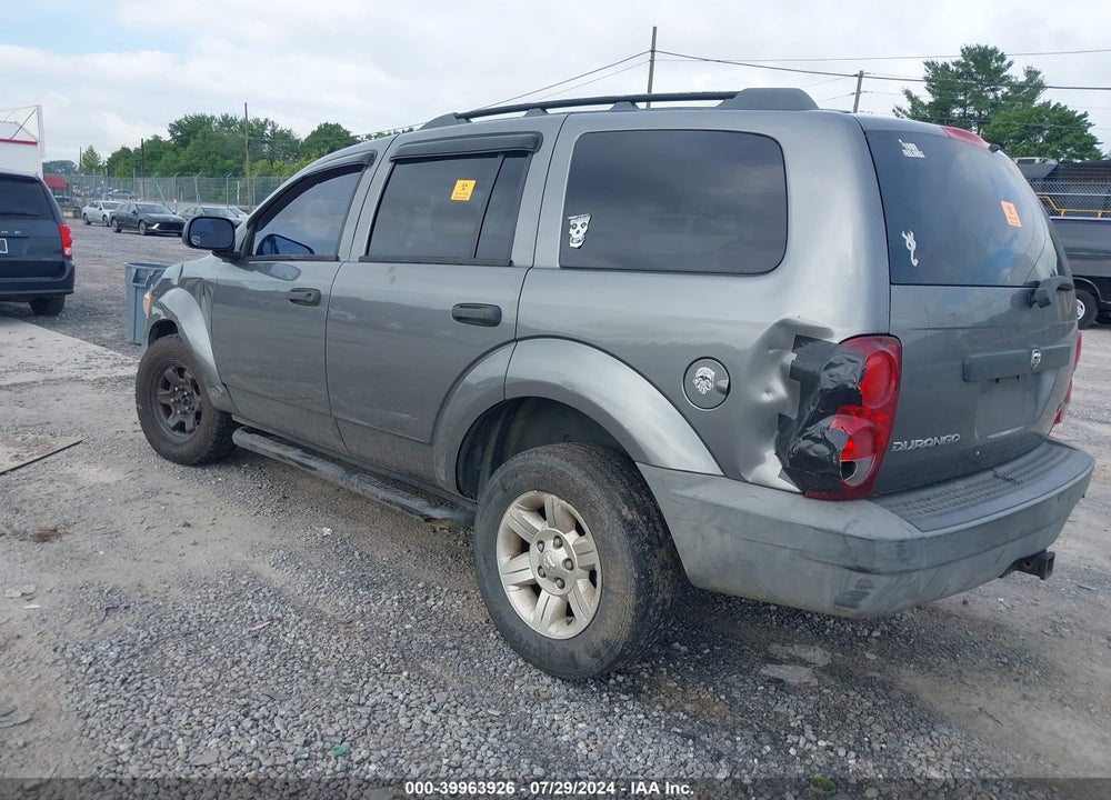 2008 DODGE DURANGO VIN: 1D8HB38N48F135748