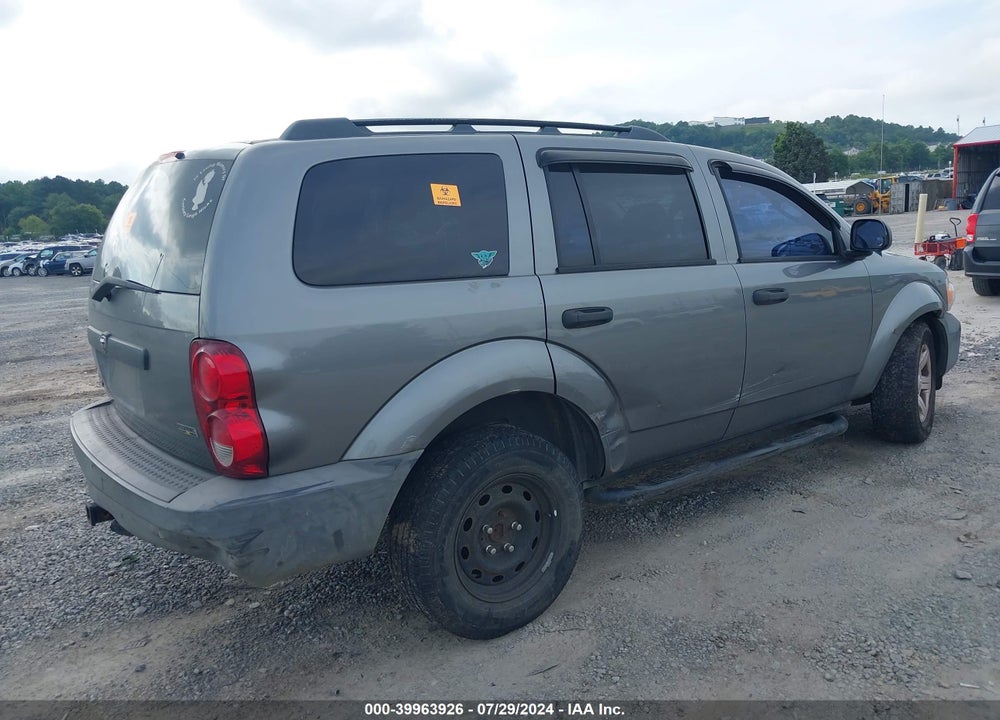 2008 DODGE DURANGO VIN: 1D8HB38N48F135748