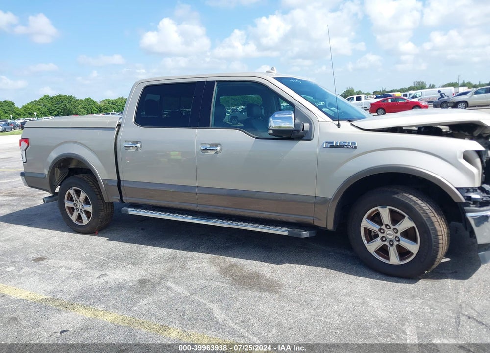 2018 FORD F-150 LARIAT VIN: 1FTEW1CG0JKC19307