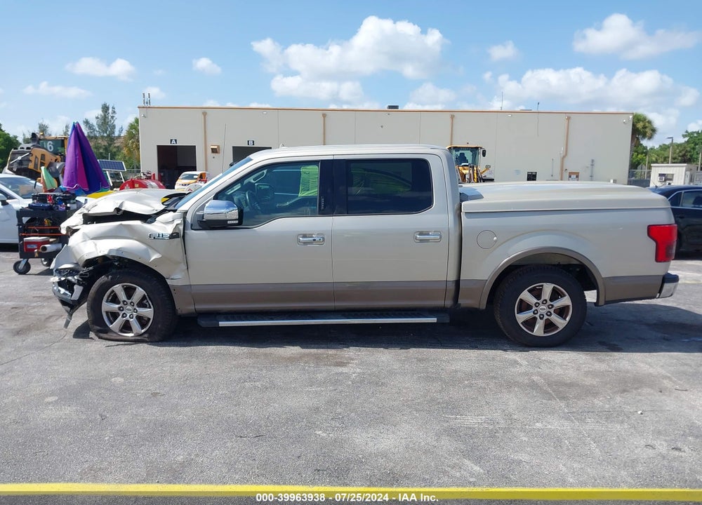 2018 FORD F-150 LARIAT VIN: 1FTEW1CG0JKC19307