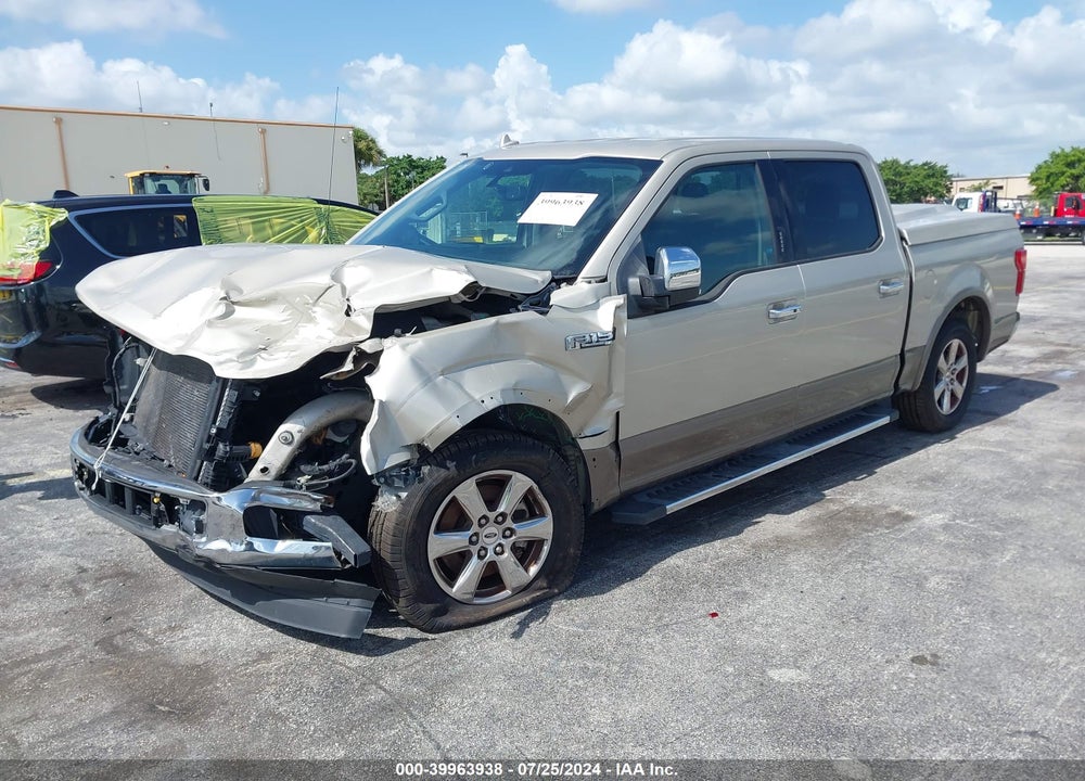 2018 FORD F-150 LARIAT VIN: 1FTEW1CG0JKC19307
