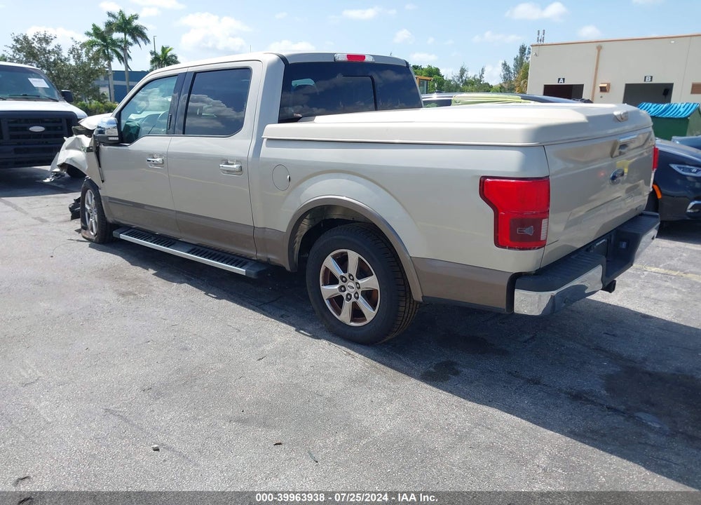 2018 FORD F-150 LARIAT VIN: 1FTEW1CG0JKC19307