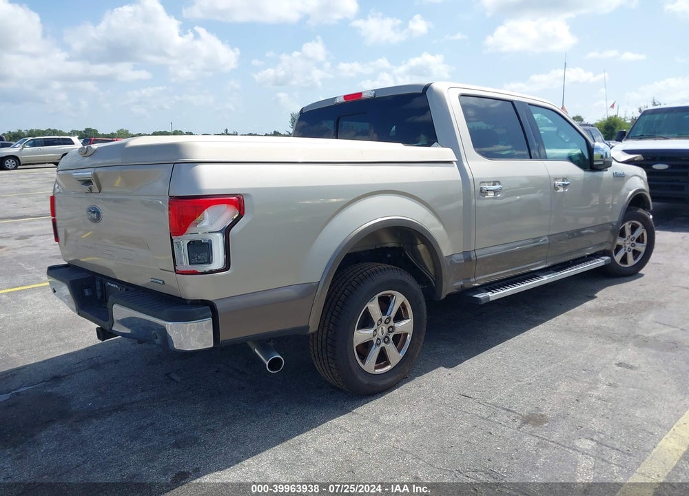 2018 FORD F-150 LARIAT VIN: 1FTEW1CG0JKC19307