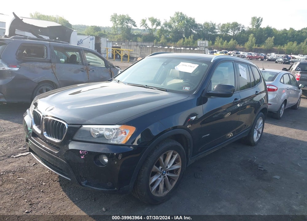 2013 BMW X3 XDRIVE28I VIN: 5UXWX9C59D0A13242