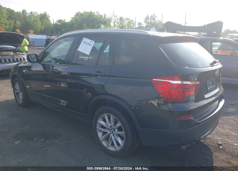 2013 BMW X3 XDRIVE28I VIN: 5UXWX9C59D0A13242