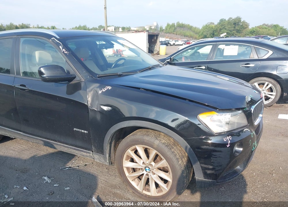 2013 BMW X3 XDRIVE28I VIN: 5UXWX9C59D0A13242