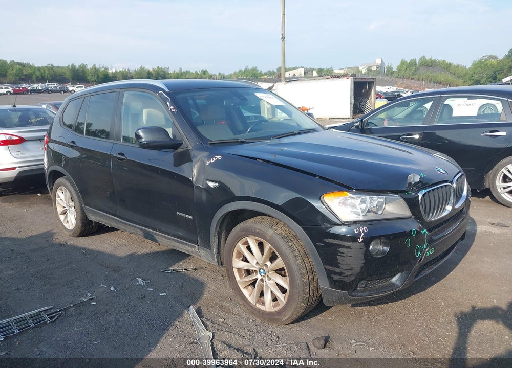 2013 BMW X3 XDRIVE28I VIN: 5UXWX9C59D0A13242
