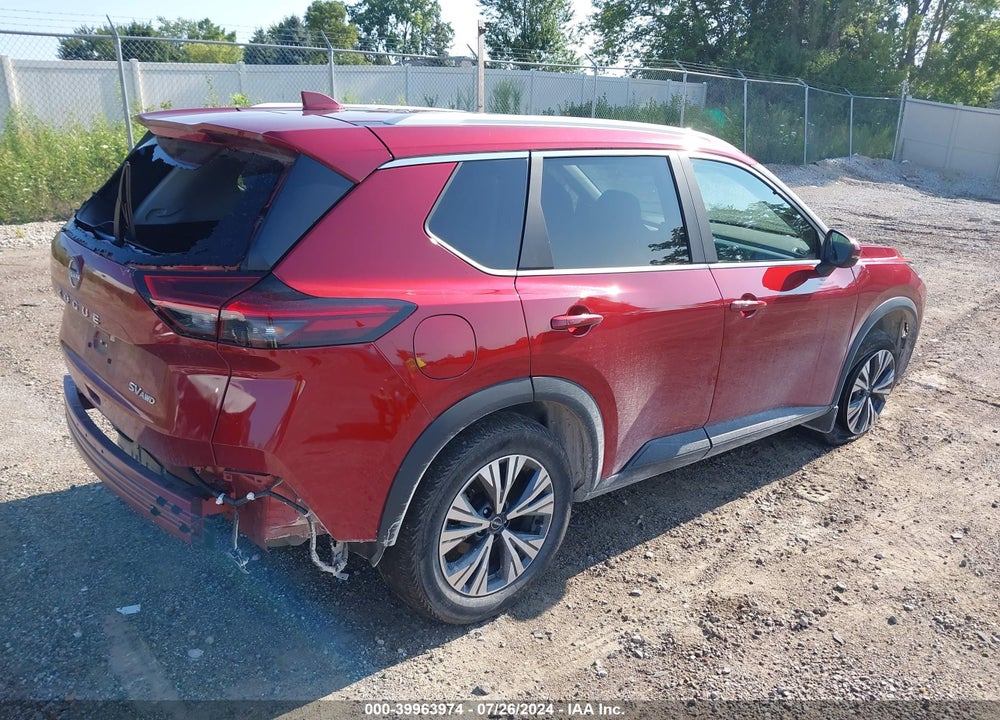 2023 NISSAN ROGUE SV INTELLIGENT AWD VIN: 5N1BT3BB1PC670354