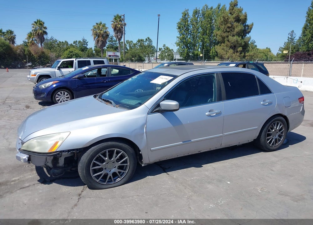 2004 HONDA ACCORD 2.4 EX VIN: 1HGCM55854A138387
