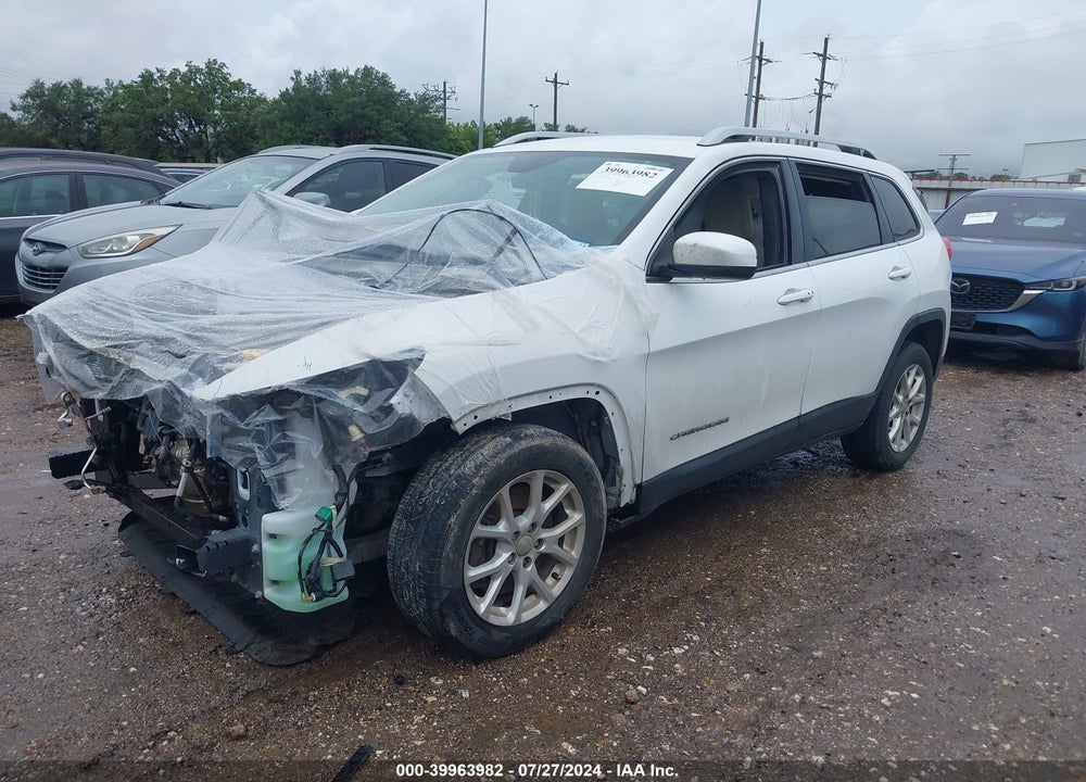 2016 CHEROKEE JEEP  LATITUDE VIN: 1C4PJLCS7GW107807