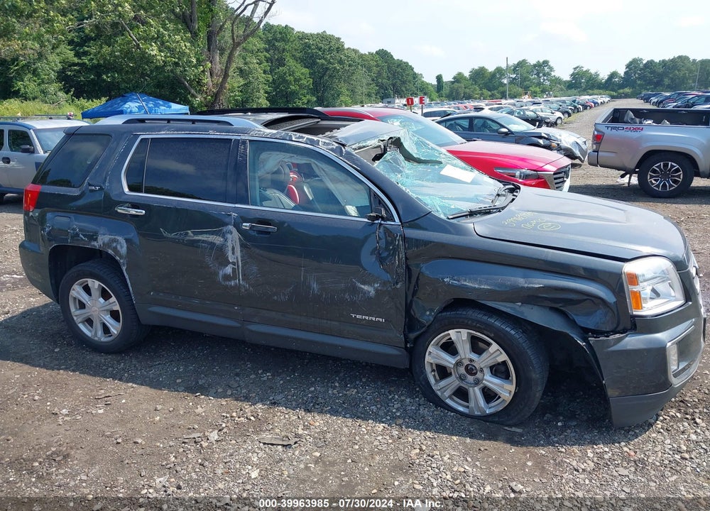 2017 GMC TERRAIN SLT VIN: 2GKFLUE37H6109638