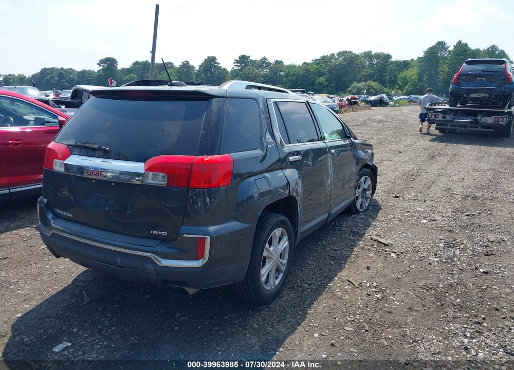 2017 GMC TERRAIN SLT VIN: 2GKFLUE37H6109638