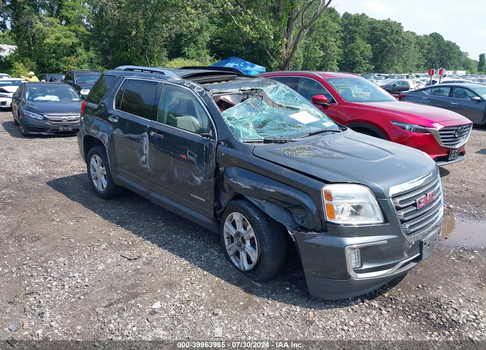 2017 GMC TERRAIN SLT VIN: 2GKFLUE37H6109638
