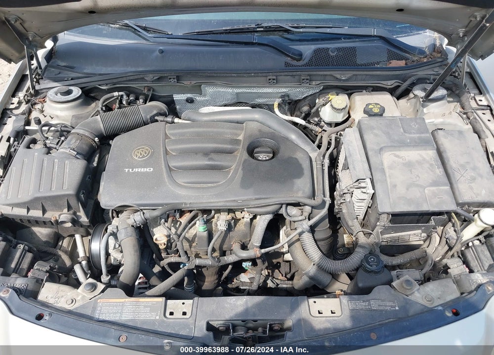 2011 BUICK REGAL CXL TURBO RUSSELSHEIM VIN: W04GV5EV9B1132683
