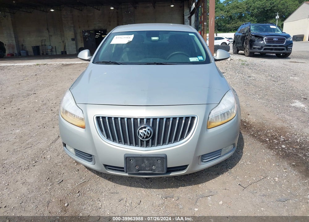 2011 BUICK REGAL CXL TURBO RUSSELSHEIM VIN: W04GV5EV9B1132683