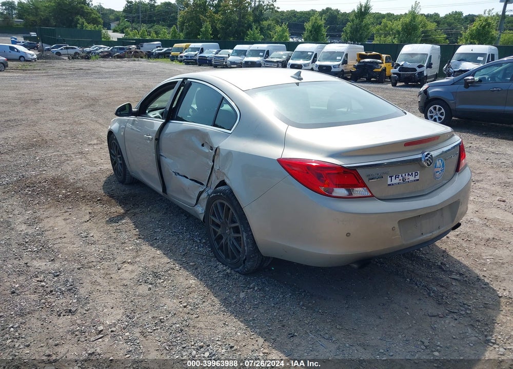 2011 BUICK REGAL CXL TURBO RUSSELSHEIM VIN: W04GV5EV9B1132683