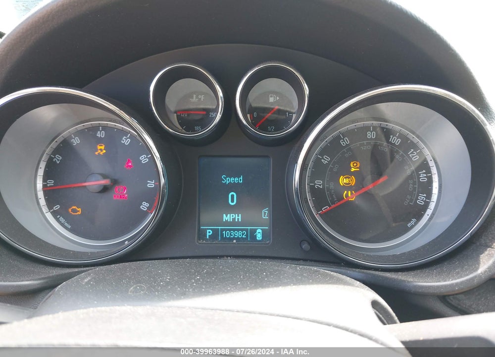 2011 BUICK REGAL CXL TURBO RUSSELSHEIM VIN: W04GV5EV9B1132683