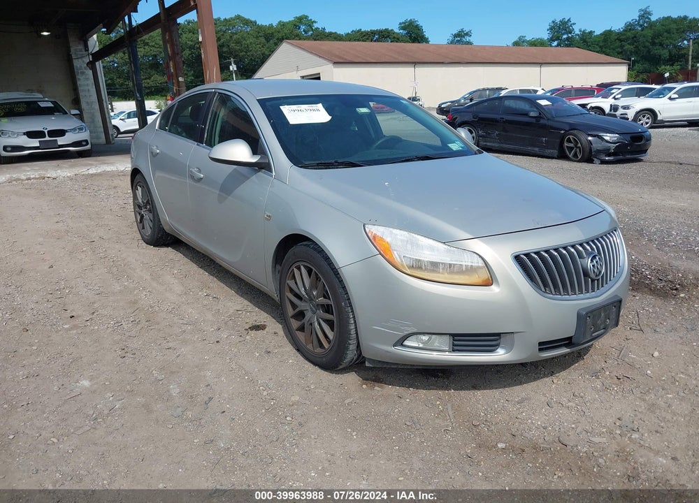 2011 BUICK REGAL CXL TURBO RUSSELSHEIM VIN: W04GV5EV9B1132683