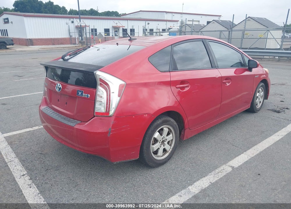 2012 TOYOTA PRIUS THREE VIN: JTDKN3DU0C1522148