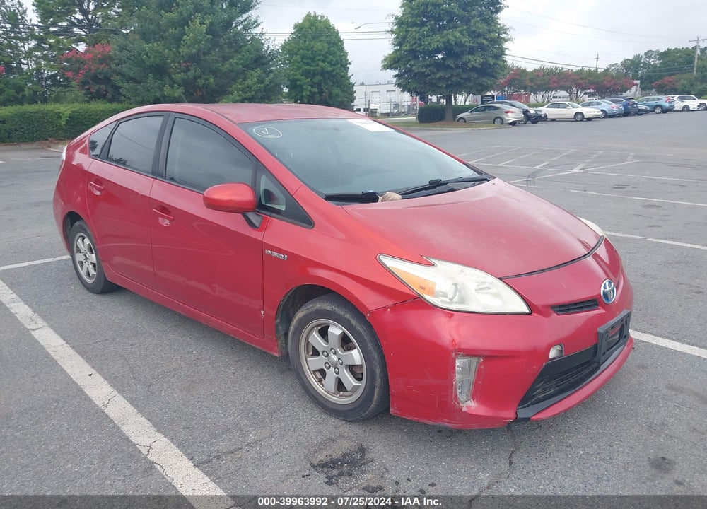 2012 TOYOTA PRIUS THREE VIN: JTDKN3DU0C1522148