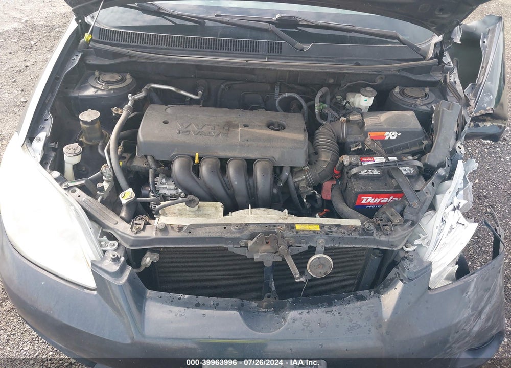 2005 TOYOTA MATRIX VIN: 2T1KR32E05C405748