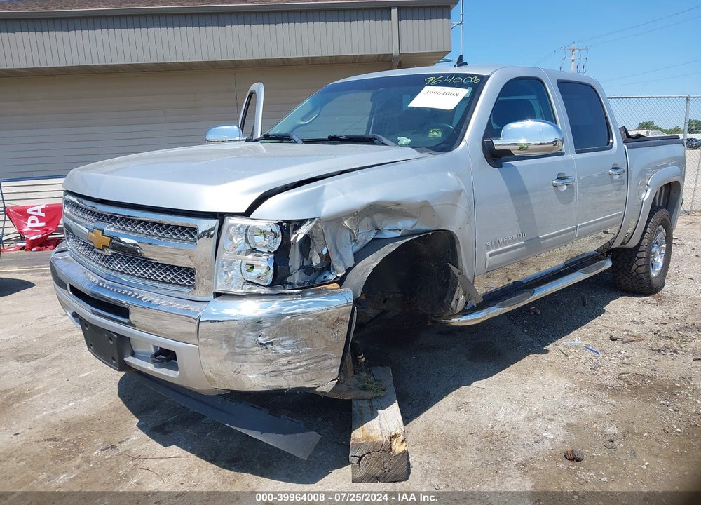 2013 CHEVROLET SILVERADO 1500 VIN: 3GCPKSE72DG315250