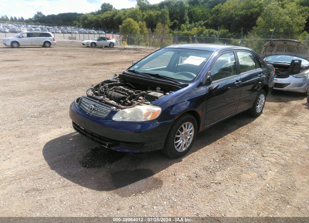 2003 TOYOTA COROLLA LE VIN: JTDBR32E030013800