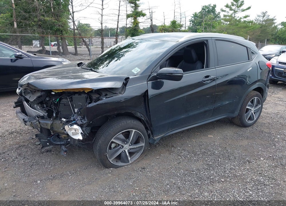 2022 HONDA HR-V AWD EX-L VIN: 3CZRU6H72NM726201