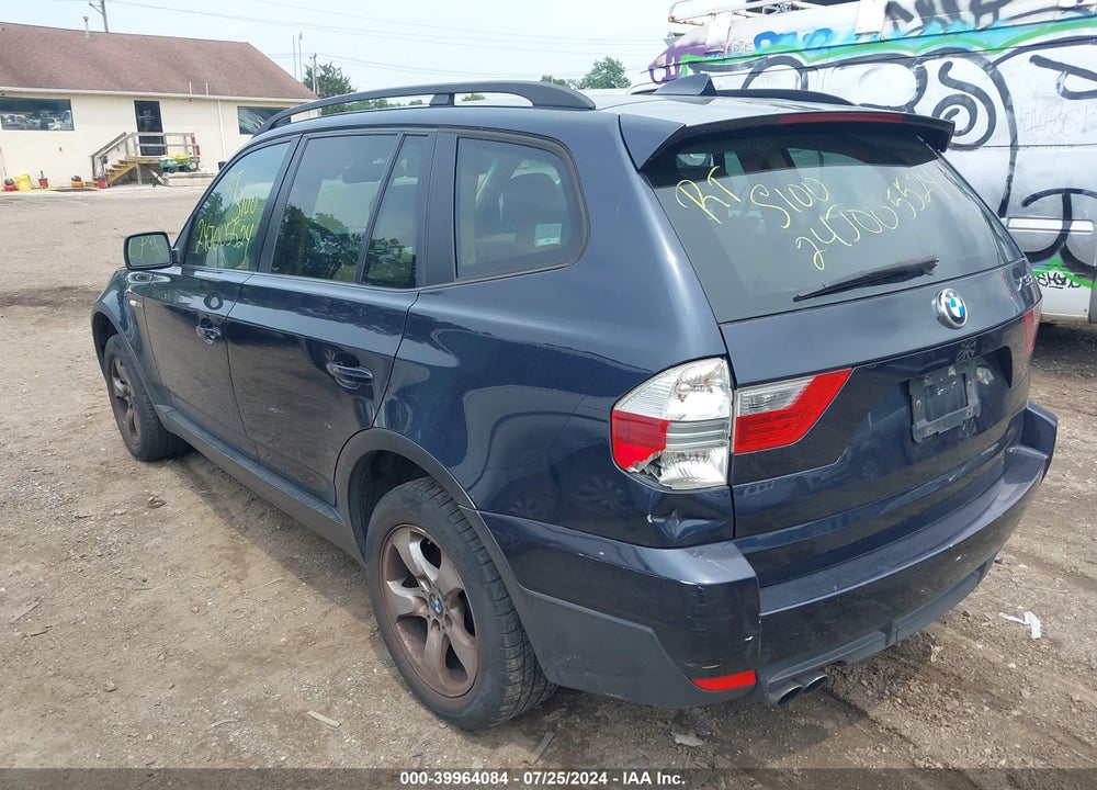2007 BMW X3 3.0SI VIN: WBXPC93487WF29122