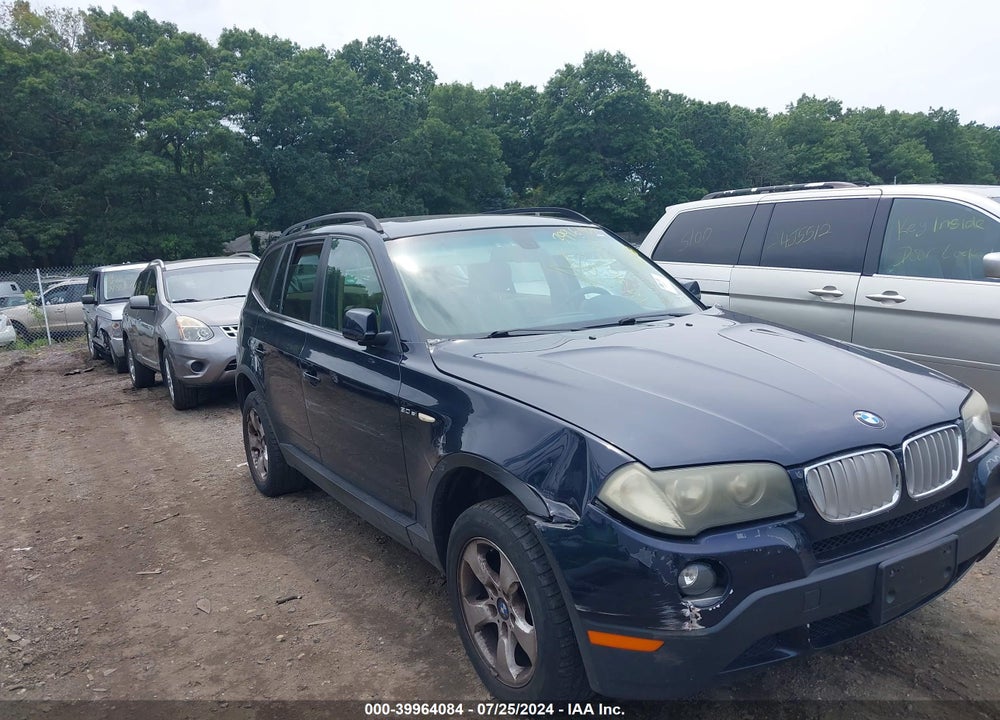 2007 BMW X3 3.0SI VIN: WBXPC93487WF29122
