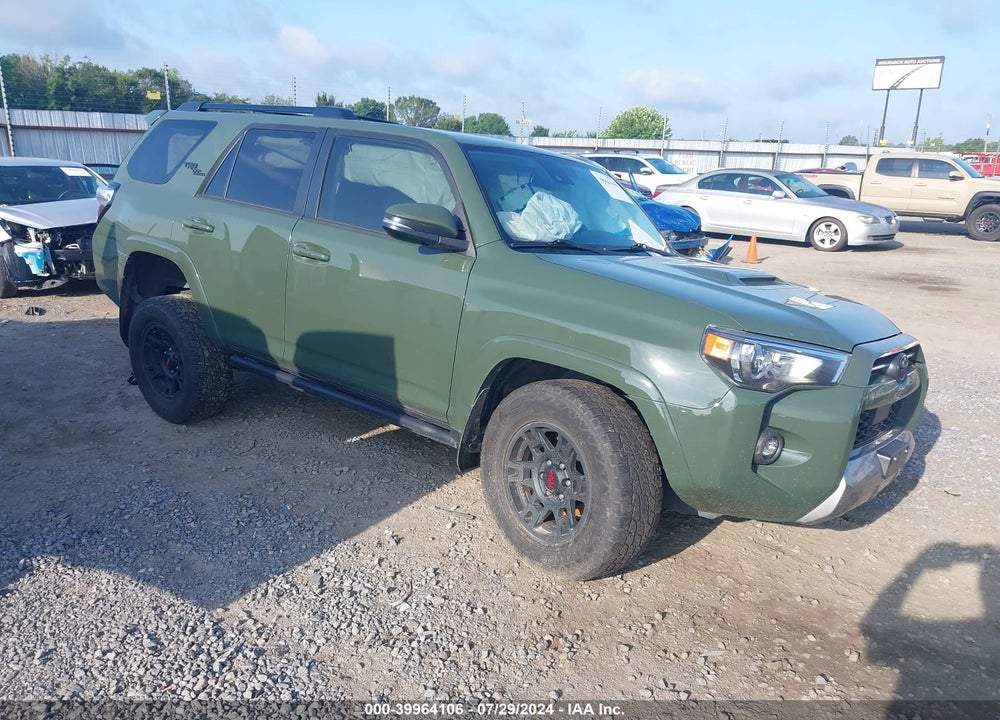 2022 TOYOTA 4RUNNER TRD OFF ROAD PREMIUM VIN: JTERU5JR1N6086375