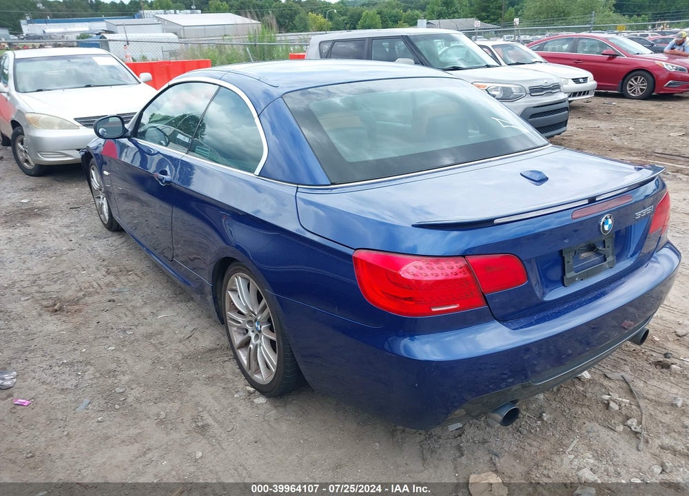 2013 BMW 335I VIN: WBADX7C59DJ589592