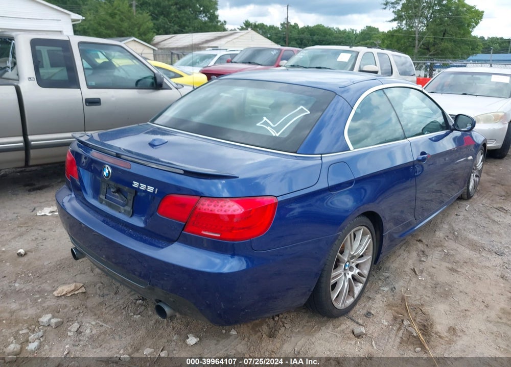 2013 BMW 335I VIN: WBADX7C59DJ589592