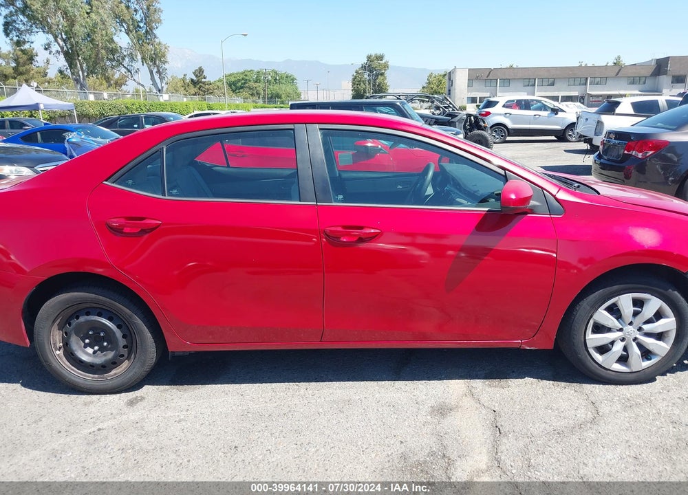 2016 TOYOTA COROLLA LE VIN: 5YFBURHE1GP558568