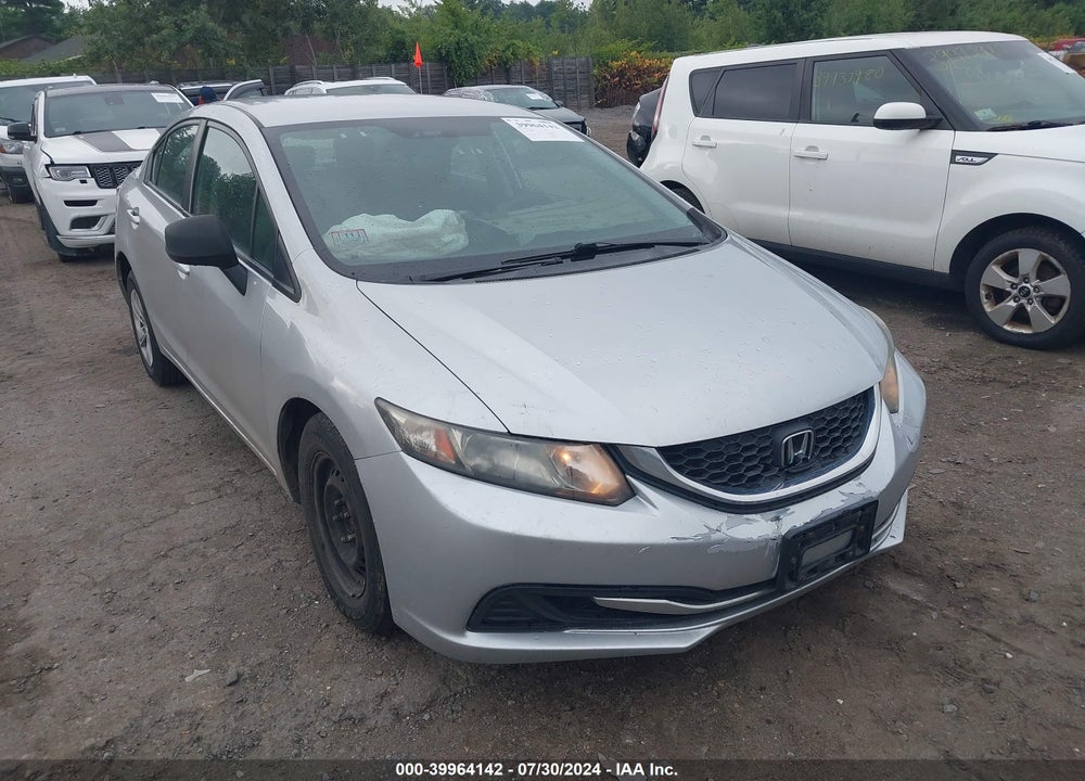 2013 HONDA CIVIC LX VIN: 2HGFB2F59DH526763