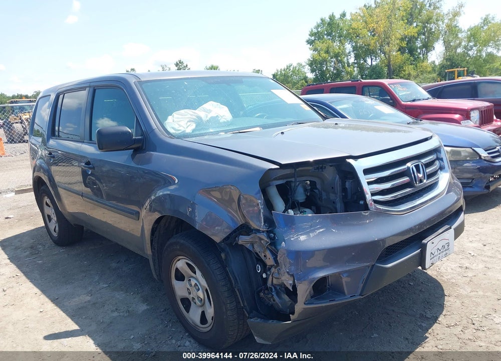 2015 HONDA PILOT LX VIN: 5FNYF4H20FB019186