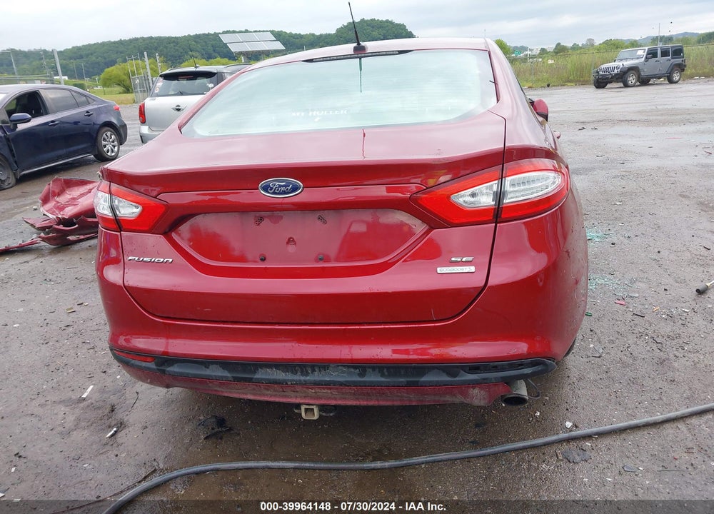 2014 FORD FUSION SE VIN: 3FA6P0HR5ER225794