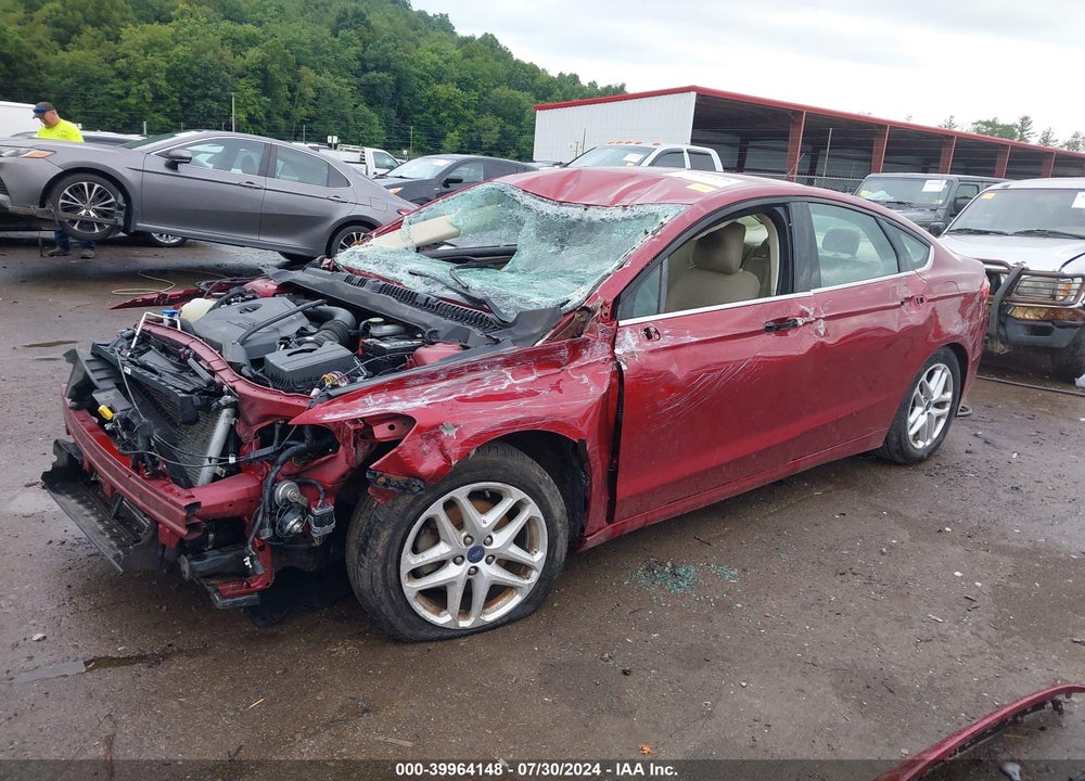 2014 FORD FUSION SE VIN: 3FA6P0HR5ER225794
