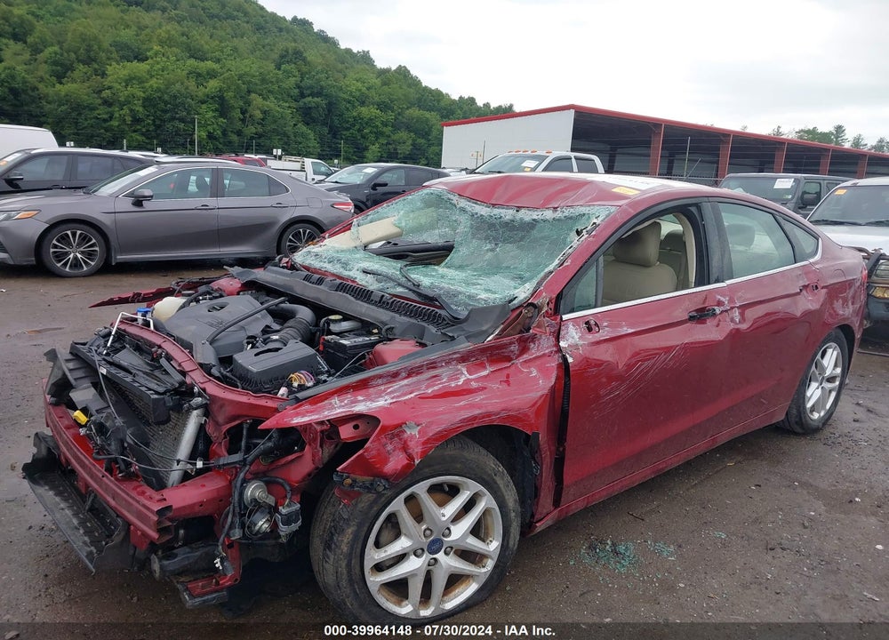 2014 FORD FUSION SE VIN: 3FA6P0HR5ER225794
