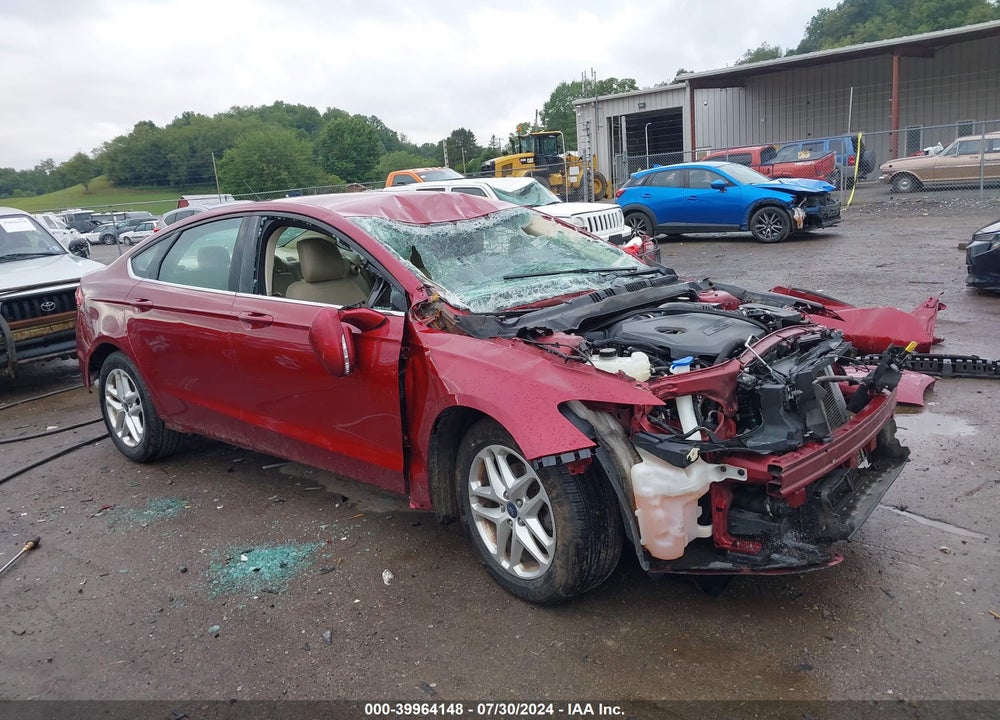 2014 FORD FUSION SE VIN: 3FA6P0HR5ER225794