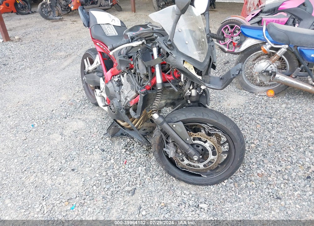 2016 HONDA CBR650 FA VIN: MLHRC7455G5200234