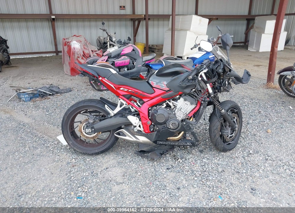 2016 HONDA CBR650 FA VIN: MLHRC7455G5200234