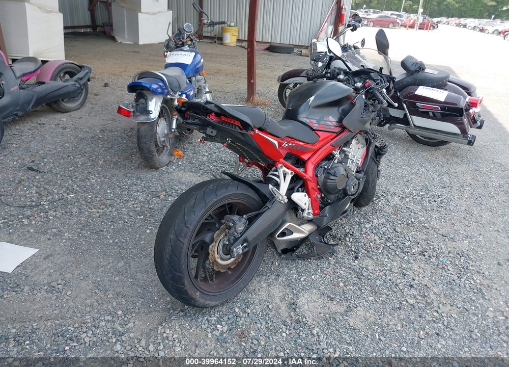 2016 HONDA CBR650 FA VIN: MLHRC7455G5200234