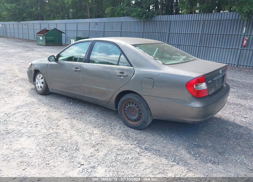2004 TOYOTA CAMRY LE/SE/STD/XLE VIN: 4T1BE32K24U879604